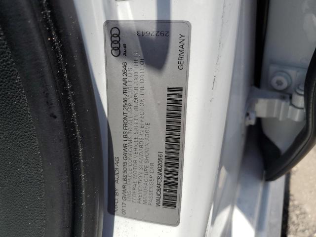 63523804 :رقم المزاد ، WAUC8AFC8JN020561 vin ، 2018 Audi A6 مزاد بيع