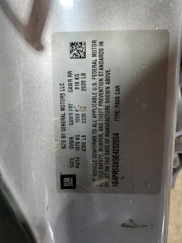 Продажа на аукционе авто 2014 Buick Verano, vin: 1G4PR5SK9E4202654, номер лота: 65031544