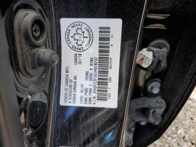 2018 Honda Civic Lx მანქანა იყიდება აუქციონზე, vin: 2HGFC2F59JH018737, აუქციონის ნომერი: 62210514