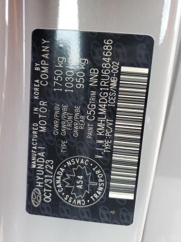 61985114 :رقم المزاد ، KMHLM4DG1RU684686 vin ، 2024 Hyundai Elantra مزاد بيع