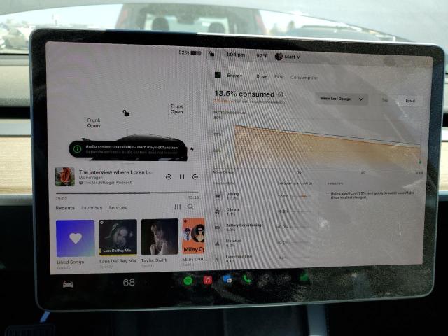 Продажа на аукционе авто 2022 Tesla Model Y, vin: 7SAYGDEE2NF387253, номер лота: 64464744