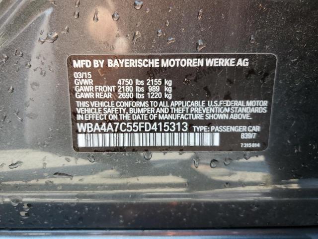 Продаж на аукціоні авто 2015 Bmw 428 Xi Gra, vin: WBA4A7C55FD415313, номер лоту: 62279294