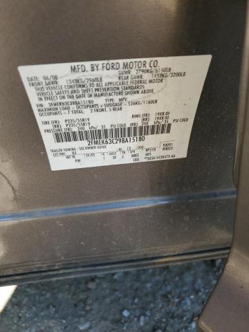 Продаж на аукціоні авто 2009 Ford Flex, vin: 2FMEK63C29BA15180, номер лоту: 60283304