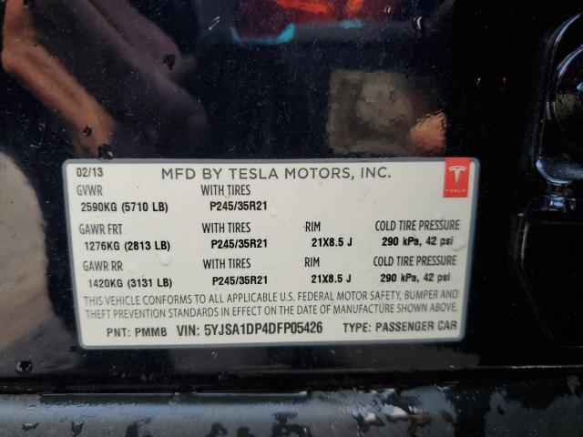 Продаж на аукціоні авто 2013 Tesla Model S, vin: 5YJSA1DP4DFP05426, номер лоту: 67216645