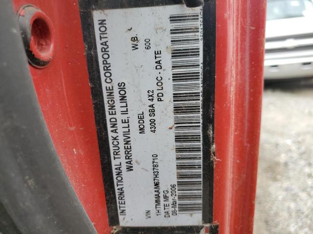 63487415 :رقم المزاد ، 1HTMMAAM67H378710 vin ، 2007 International 4000 4300 مزاد بيع