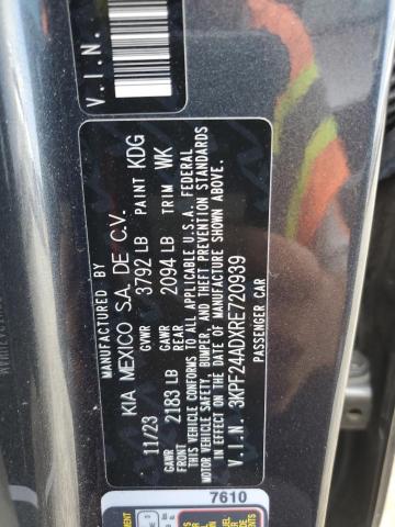 Продажа на аукционе авто 2024 Kia Forte, vin: 3KPF24ADXRE720939, номер лота: 64256925
