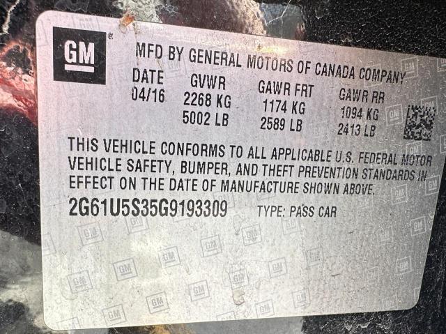 Продаж на аукціоні авто 2016 Cadillac Xts, vin: 2G61U5S35G9193309, номер лоту: 64219715