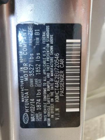 64726685 :رقم المزاد ، KMHCT4AE2EU720546 vin ، 2014 Hyundai Accent مزاد بيع
