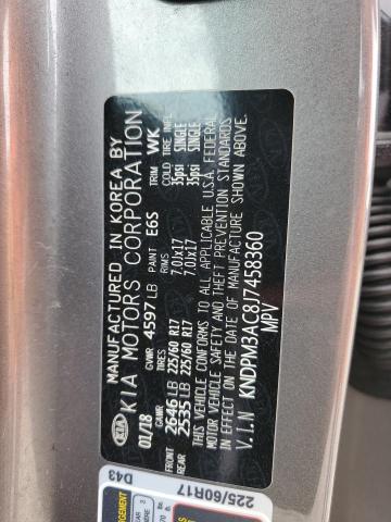 65206245 :رقم المزاد ، KNDPM3AC8J7458360 vin ، 2018 Kia Sportage مزاد بيع