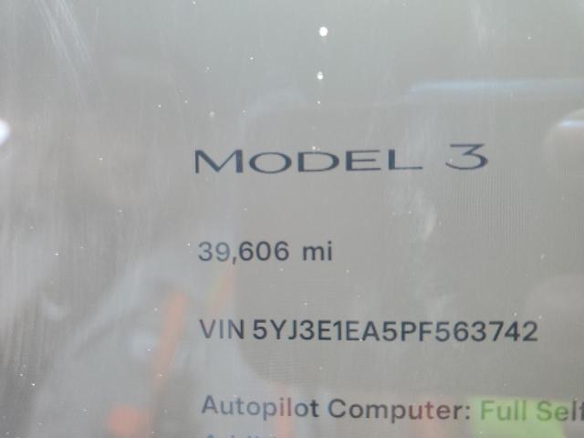 2023 Tesla Model X მანქანა იყიდება აუქციონზე, vin: 5YJ3E1EA5PF563742, აუქციონის ნომერი: 61196095