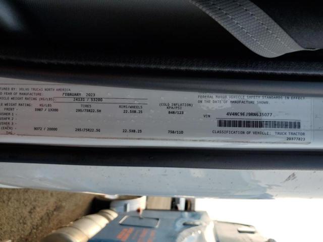 65983375 :رقم المزاد ، 4V4NC9EJ9RN635077 vin ، 2024 Volvo Vnl مزاد بيع
