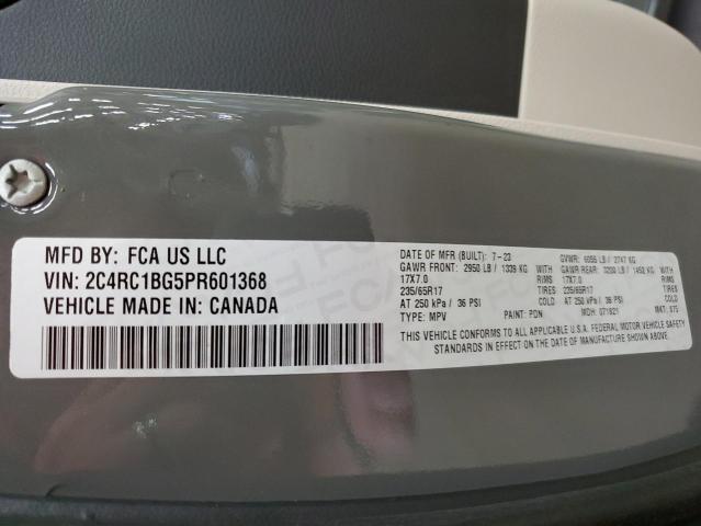 Aukcja sprzedaży 2023 Chrysler Pacifica, vin: 2C4RC1BG5PR601368, numer aukcji: 64670785