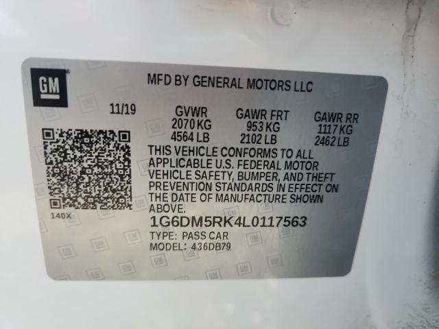 Продажа на аукционе авто 2020 Cadillac Ct5 Luxury, vin: 1G6DM5RK4L0117563, номер лота: 64426995