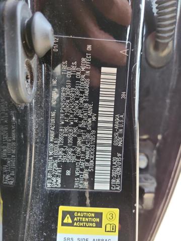 Продажа на аукционе авто 2012 Toyota Highlander, vin: 5TDDK3EH3CS128519, номер лота: 65529455