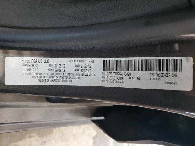 Продажа на аукционе авто 2016 Chrysler 200 S, vin: 1C3CCCBB7GN175089, номер лота: 63419535