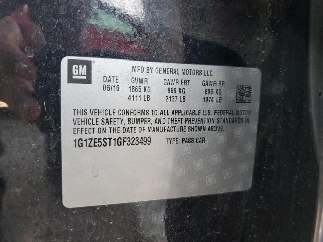 Aukcja sprzedaży 2016 Chevrolet Malibu, vin: 1G1ZE5ST1GF323499, numer aukcji: 63058115
