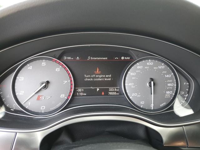 2013 Audi S7 მანქანა იყიდება აუქციონზე, vin: WAUW2AFC1DN104370, აუქციონის ნომერი: 63045295