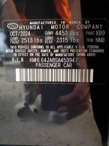 Aukcja sprzedaży 2025 Hyundai Sonata Sel, vin: KMHL64JA8SA453947, numer aukcji: 64702975