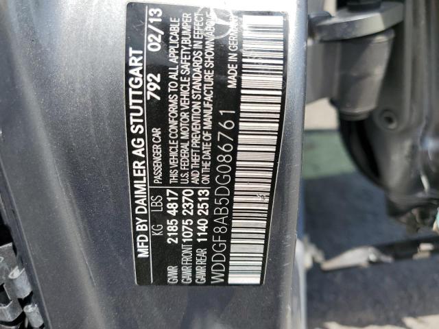 65173325 :رقم المزاد ، WDDGF8AB5DG086761 vin ، 2013 Mercedes-benz C مزاد بيع