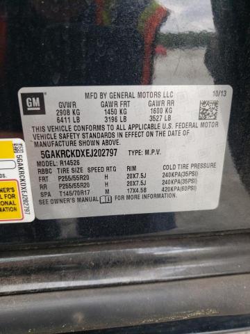 Продаж на аукціоні авто 2014 Buick Enclave, vin: 5GAKRCKDXEJ202797, номер лоту: 63631035