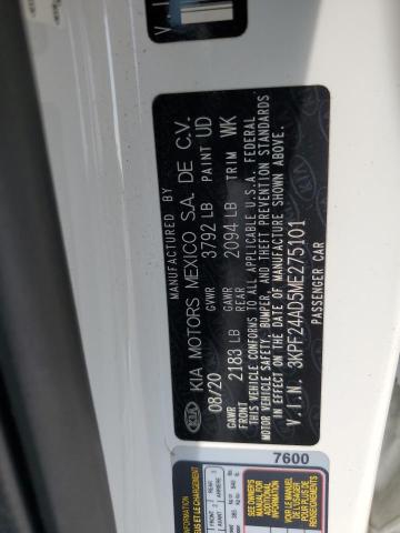 63564265 :رقم المزاد ، 3KPF24AD5ME275101 vin ، 2021 Kia Forte مزاد بيع