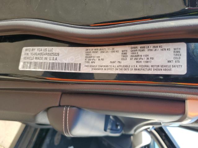62579015 :رقم المزاد ، 1C4RJKBG4R8925826 vin ، 2024 Jeep Grand Cherokee L Limited مزاد بيع