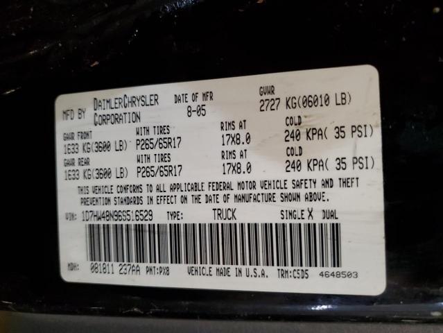 Продаж на аукціоні авто 2006 Dodge Dakota Qua, vin: 1D7HW48N96S516529, номер лоту: 66680055