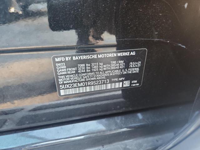 Aukcja sprzedaży 2024 Bmw X7, vin: 5UX23EM01R9S23713, numer aukcji: 66618015