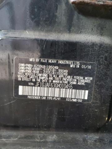 Продажа на аукционе авто 2016 Subaru Impreza, vin: JF1GJAF63GH010455, номер лота: 63806865