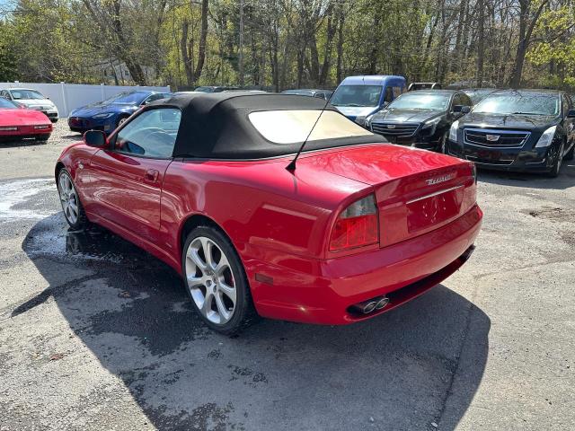 Продажа на аукционе авто 2002 Maserati Spyder Cam, vin: ZAMBB18A820005905, номер лота: 63759765