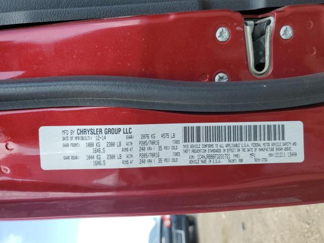Продажа на аукционе авто 2015 Jeep Patriot, vin: 1C4NJRBB6FD231721, номер лота: 66319235