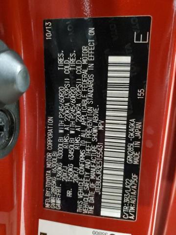 Aukcja sprzedaży 2014 Toyota 4runner, vin: JTEBU5JR3E5155431, numer aukcji: 63270805