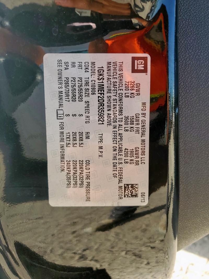 Продаж на аукціоні авто 2013 Gmc Yukon Xl D, vin: 1GKS1MEF2DR359821, номер лоту: 64888605