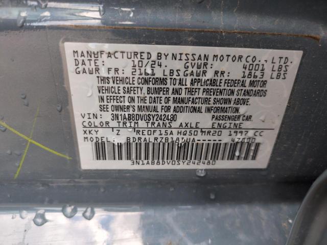 Aukcja sprzedaży 2025 Nissan Sentra Sr, vin: 3N1AB8DV0SY242480, numer aukcji: 62029515