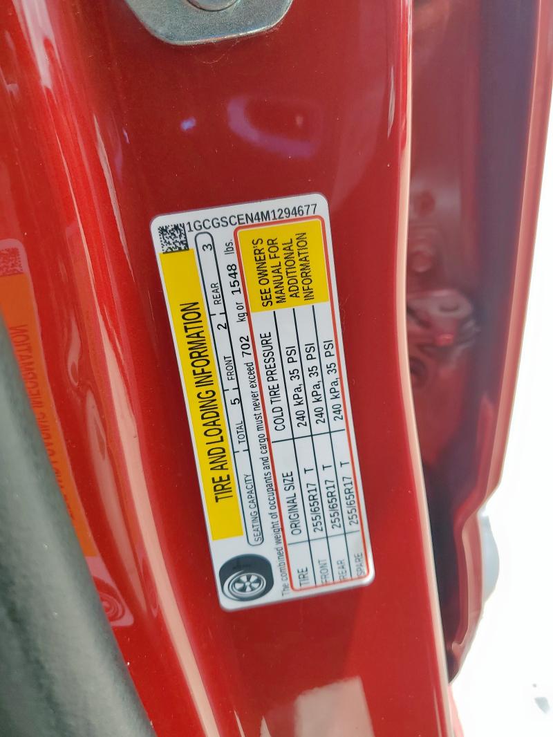 Продажа на аукционе авто 2021 Chevrolet Colorado L, vin: 1GCGSCEN4M1294677, номер лота: 64802865