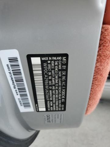 64184625 :رقم المزاد ، WP0CA2986WU623669 vin ، 1998 Porsche Boxster مزاد بيع