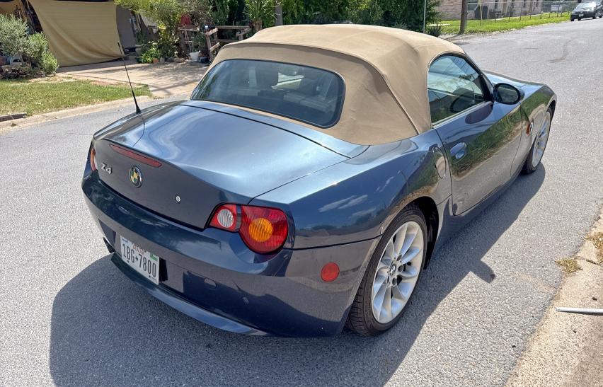 Продаж на аукціоні авто 2003 Bmw Z4 2.5, vin: 4USBT334X3LR66028, номер лоту: 65799225