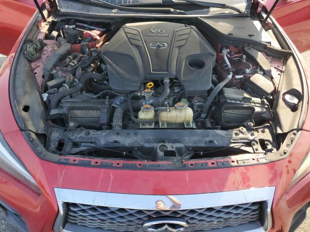 2019 Infiniti Q50 Red Sp მანქანა იყიდება აუქციონზე, vin: JN1FV7AP6KM760139, აუქციონის ნომერი: 65079295