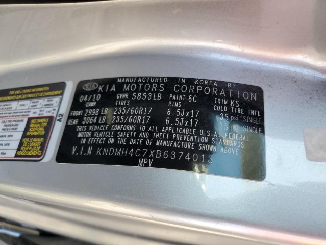 Aukcja sprzedaży 2011 Kia Sedona, vin: KNDMH4C7XB6374013, numer aukcji: 67049265