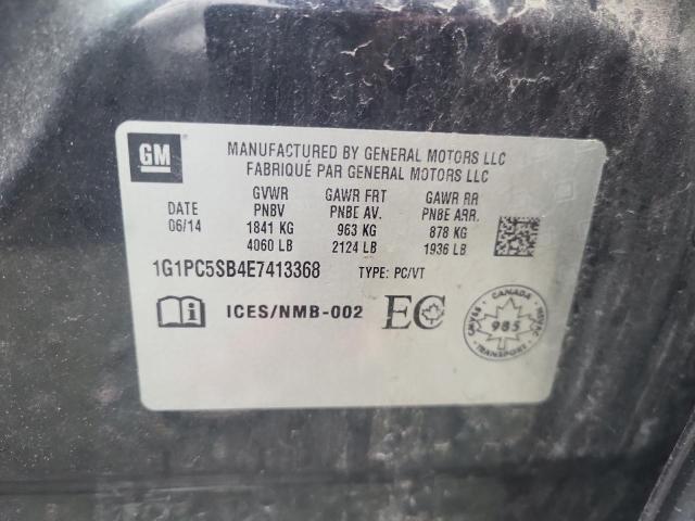 Продаж на аукціоні авто 2014 Chevrolet Cruze, vin: 1G1PC5SB4E7413368, номер лоту: 62680345