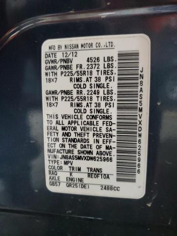 Aukcja sprzedaży 2013 Nissan Rogue S, vin: JN8AS5MVXDW625966, numer aukcji: 66861275
