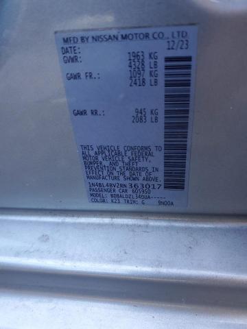 Продажа на аукционе авто 2024 Nissan Altima S, vin: 1N4BL4BV2RN363017, номер лота: 66359405