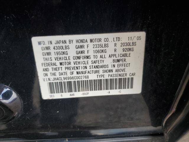 Продаж на аукціоні авто 2006 Acura Tsx, vin: JH4CL96996C002768, номер лоту: 66004345