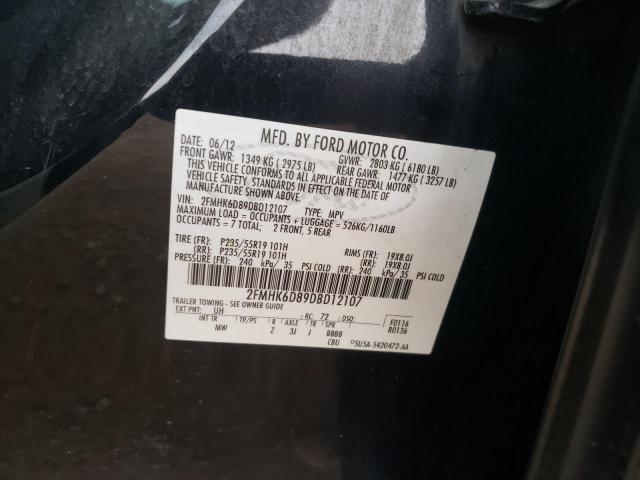 Aukcja sprzedaży 2013 Ford Flex, vin: 2FMHK6D89DBD12107, numer aukcji: 63585765