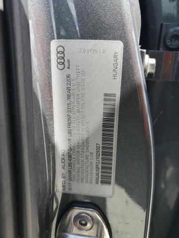2018 Audi A3 Premium მანქანა იყიდება აუქციონზე, vin: WAUAUGFF2J1029327, აუქციონის ნომერი: 65401315