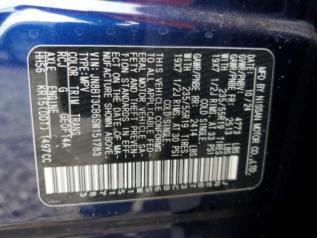Продаж на аукціоні авто 2025 Nissan Rogue, vin: JN8BT3CB6SW151783, номер лоту: 67109325