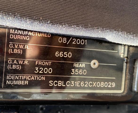Продаж на аукціоні авто 2002 Bentley Arnage, vin: SCBLC31E62CX08029, номер лоту: 63736365