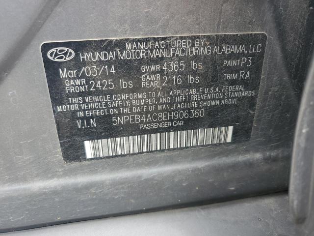Aukcja sprzedaży 2014 Hyundai Sonata Gls, vin: 5NPEB4AC8EH906360, numer aukcji: 64382195