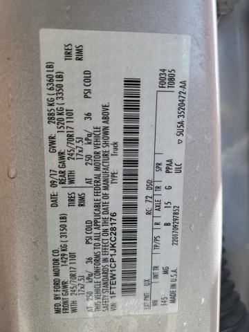 2018 Ford F150 Super მანქანა იყიდება აუქციონზე, vin: 1FTEW1CP1JKC28176, აუქციონის ნომერი: 66037815