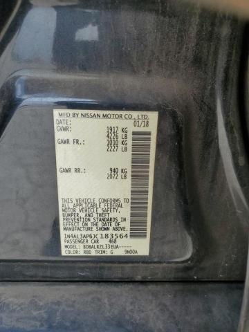 Aukcja sprzedaży 2018 Nissan Altima 2.5, vin: 1N4AL3AP6JC183564, numer aukcji: 65932805